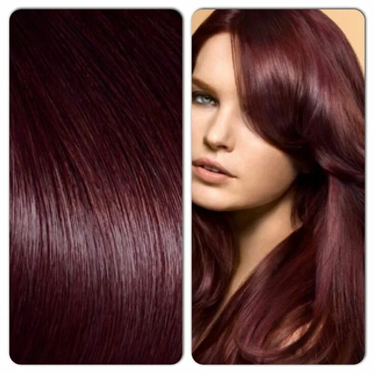 Каштановый цвет волос фото красок Dark Brown Cherry Hair Color - Best Hair Color for Natural Black Hair Check more