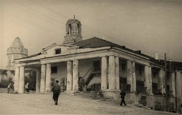 Касимов советские фото Фото 1950-е, Торговые ряды, арх. Фотография из альбома КАСИМОВ - 9 из 80 ВКонтак