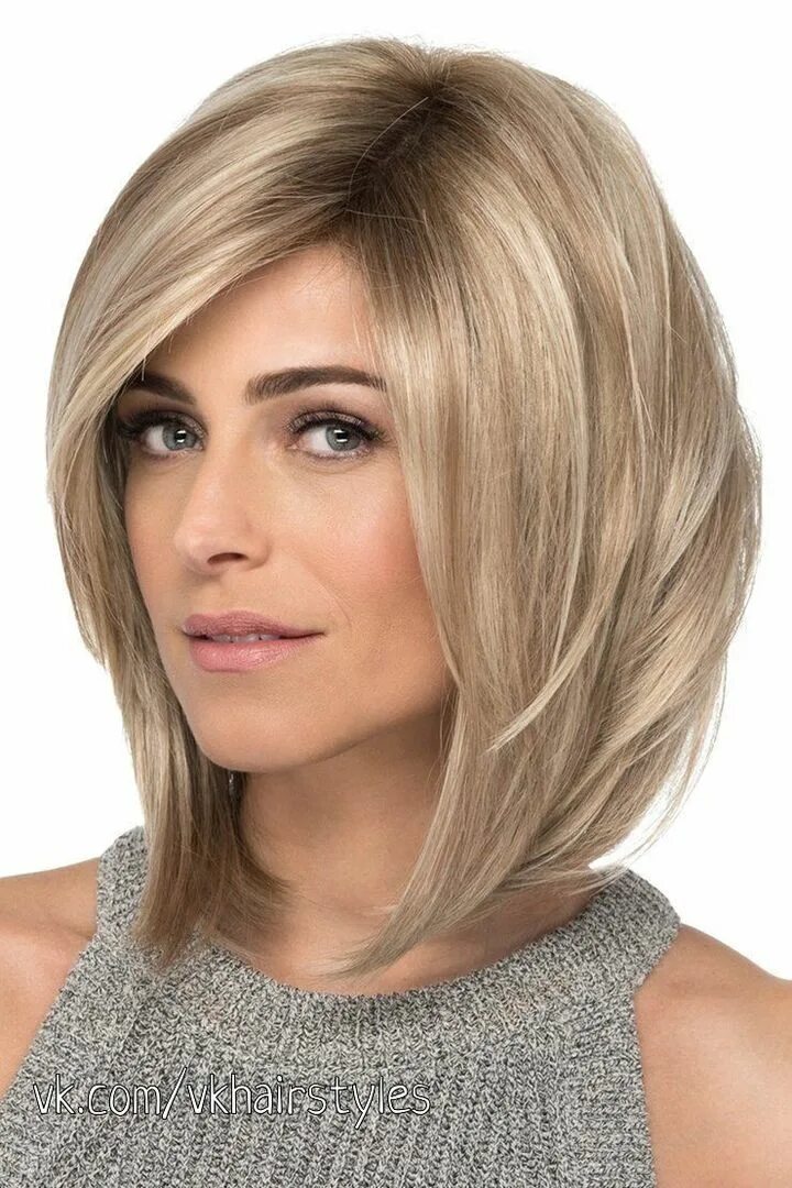 Каскад на каре волосы фото Модные стрижки и прически 2019 фото Angled bob hairstyles, Bobs for thin hair, H