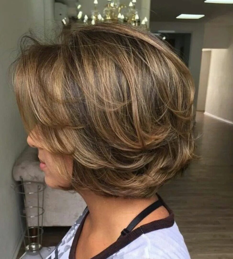 Каскад на каре волосы фото Love this look Short hair styles, Short hairstyles for thick hair, Hair cuts