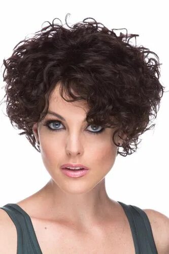 Каскад на короткие кудрявые волосы фото WB_H CASCADE-H CASCADE Curly hair photos, Curly hair styles, Remy human hair wig