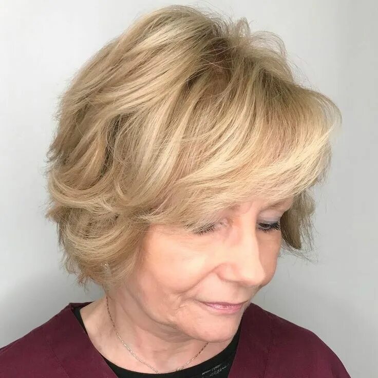 Каскад на короткие волосы фото за 60 Tousled Blonde Bob Укладка длинных волос, Короткие прически для женщин, Укладка 