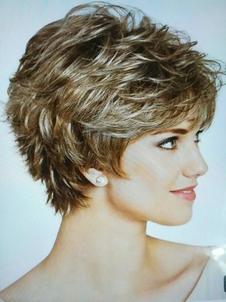 Каскад на очень короткие волосы фото Pin on CABELLO Short hair cuts, Short silver hair, Short hair wigs