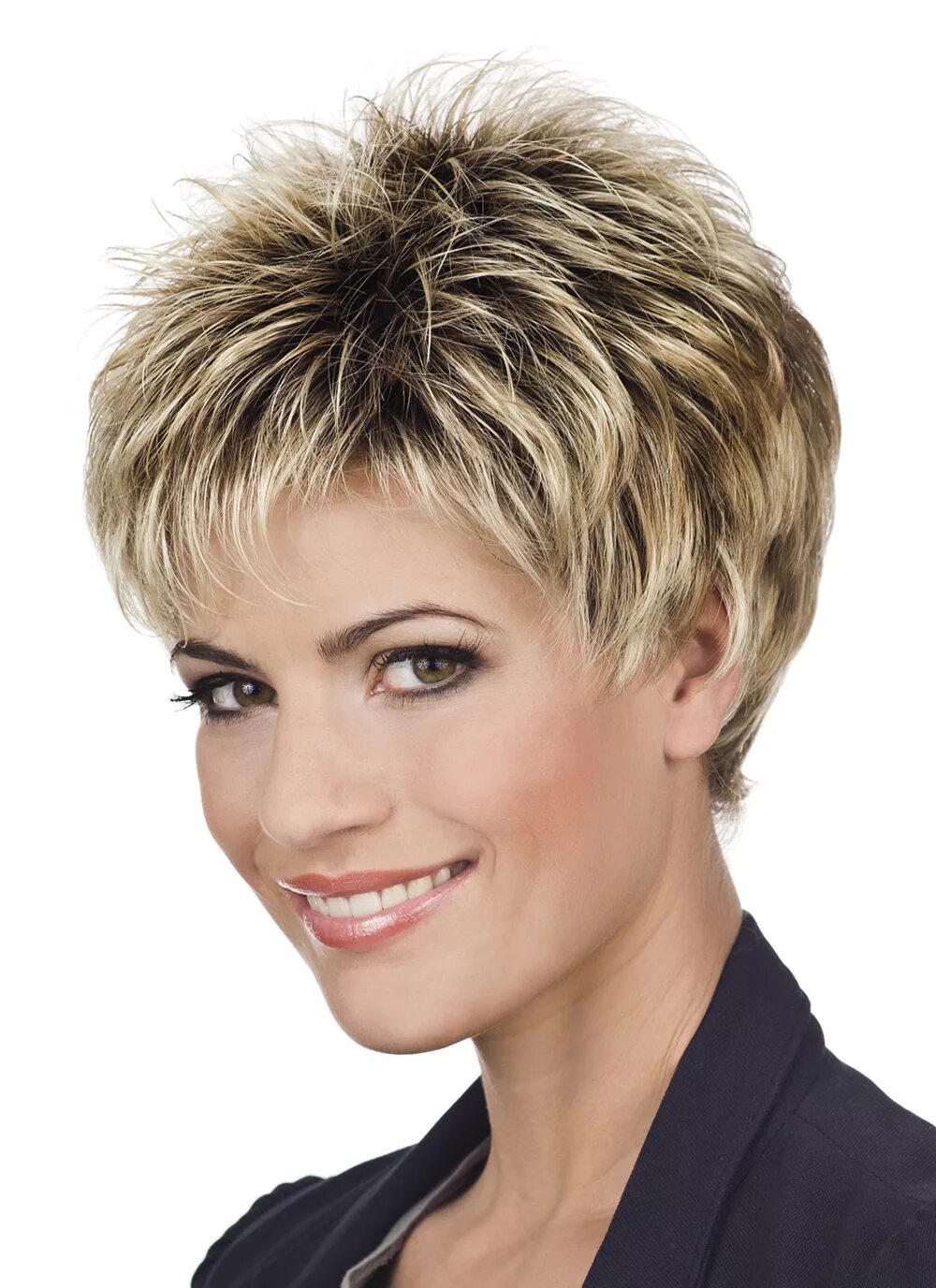 Каскад на очень короткие волосы фото Short haircuts with volume Hair Style and Color for Woman Kort hår, Frisyridéer,