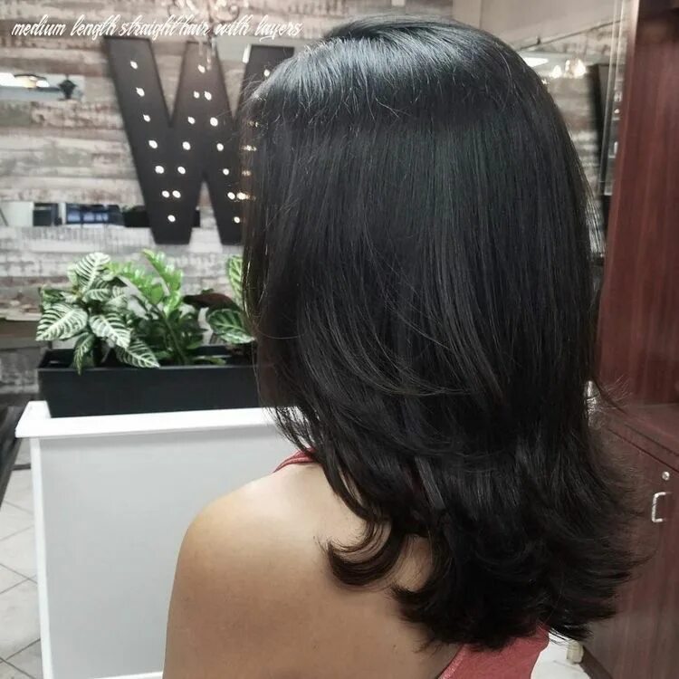 Каскад на средние темные волосы фото Pin on Hair Medium hair styles, Layered hair, Haircuts for medium hair