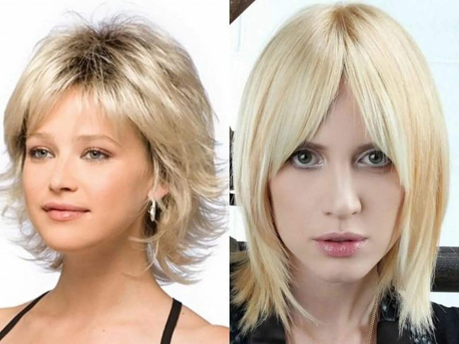 Каскад на средние тонкие волосы фото Short haircuts and hair color ideas for women for spring summer 2018-2019 Long h