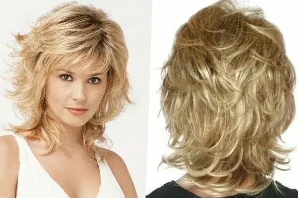 Каскад на средние волнистые волосы фото Pin on Hair in 2024 Haircuts for medium length hair, Haircuts for medium hair, M