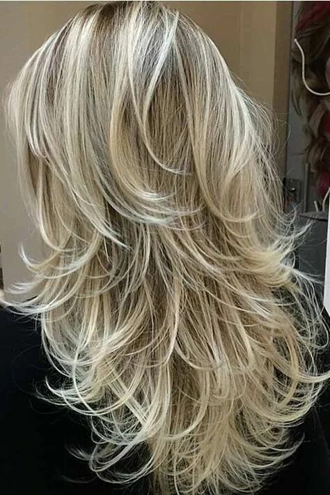 Каскад на светлые волосы фото 10 популярных идей на тему "medium long blonde haircut" для вдохновения