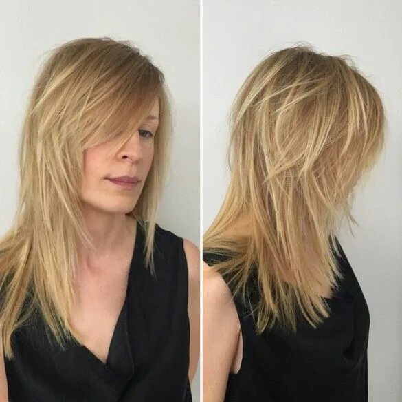 Каскад на тонких волосах фото 12 Modern Shag Haircut Designs - PoP Haircuts Haircuts for fine hair, Long hair 