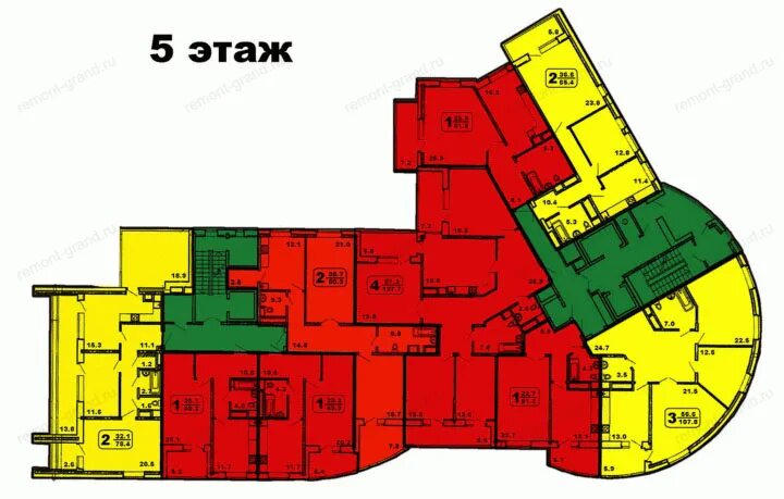 Каскад планировки квартир Планировки квартир Каскад