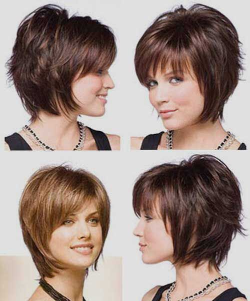 Каскад после короткой стрижки 20 Best Stacked Layered Bob Bob-Hairstyle.Com Stacked hairstyles, Hair cuts, Sho