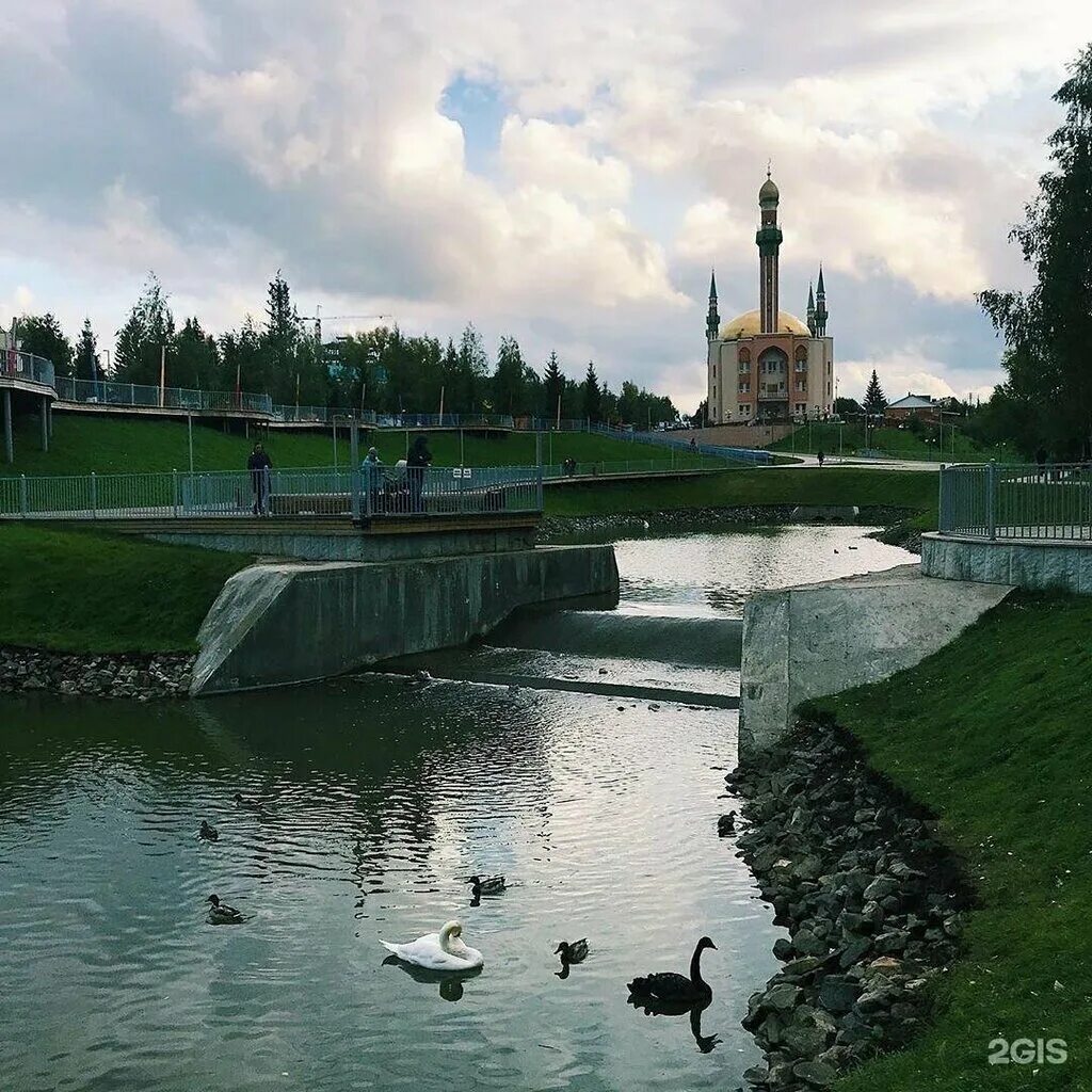 Каскад республика татарстан альметьевск фото Kaskad Prudov, park, Republic of Tatarstan, Almetyevsk, Kaskad Prudov - Yandex M