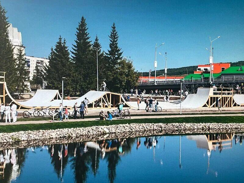 Каскад республика татарстан альметьевск фото Photo: Kaskad Prudov, park, Republic of Tatarstan, Almetyevsk, Kaskad Prudov - Y