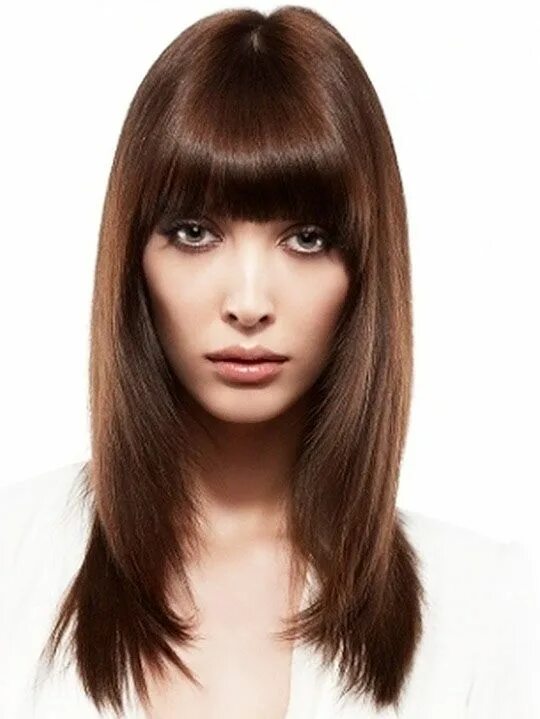 Каскад с густой челкой фото 2013-2014-for-long-hairs Hair styles 2014, Long hair styles, Hair trends