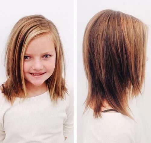 Каскад стрижка на средние волосы для подростков 50 Cute Haircuts for Girls to Put You on Center Stage Kids hair cuts, Medium hai