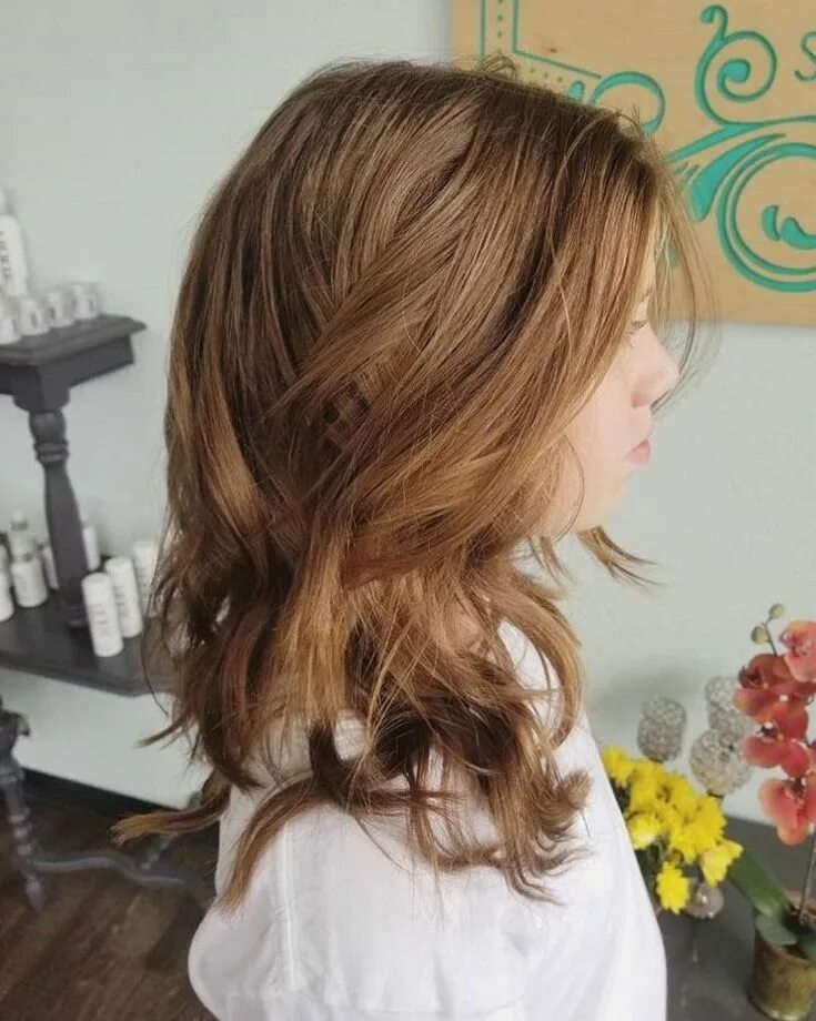 Каскад стрижка на средние волосы для подростков 50 Cute Haircuts for Girls to Put You on Center Stage Girl haircuts, Kids hair c