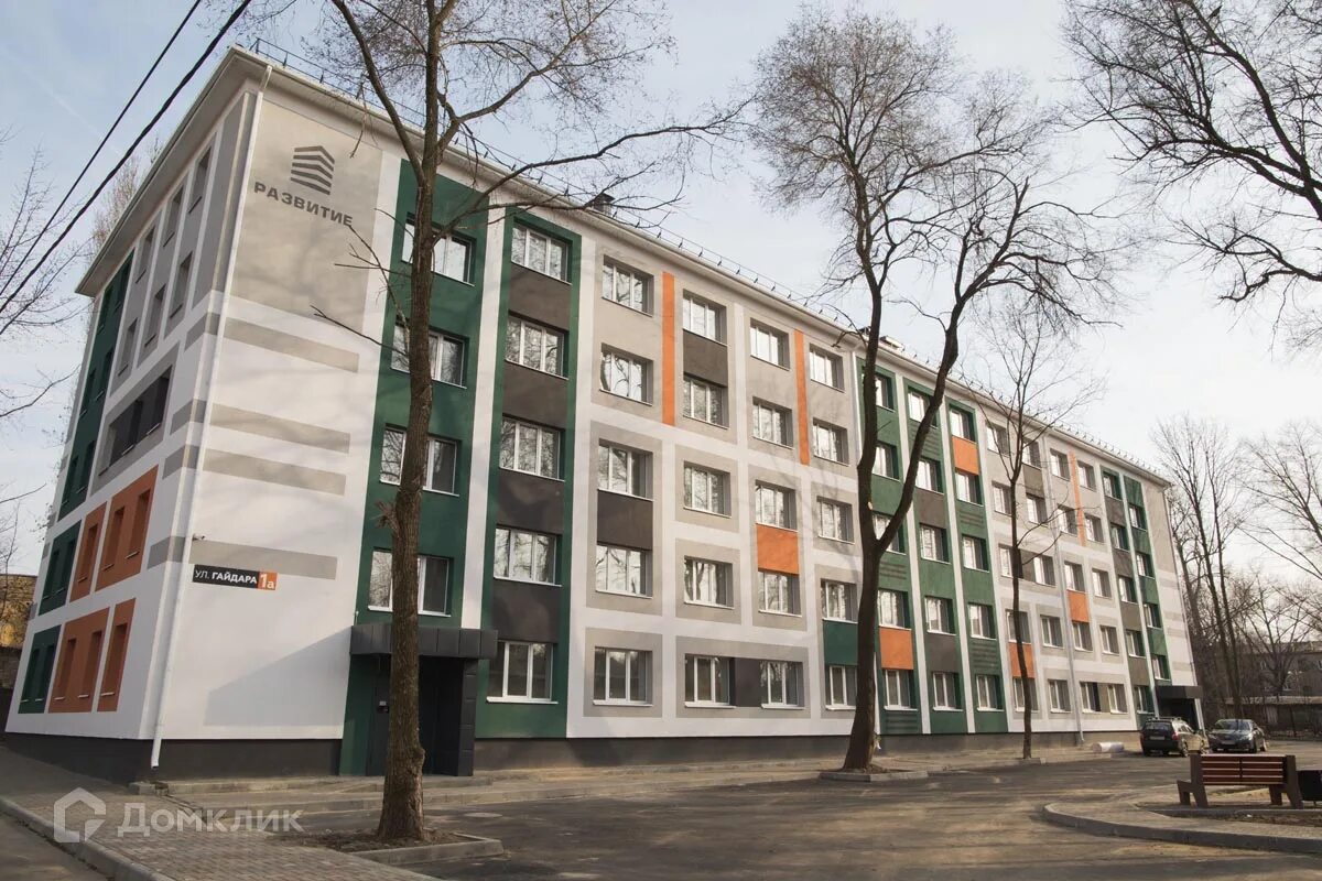 Каскад ул гайдара 50 корп 1 фото Купить 1-комнатную квартиру, 17 м² по адресу Воронеж, Гайдара, 1а, 2 этаж за 1 9