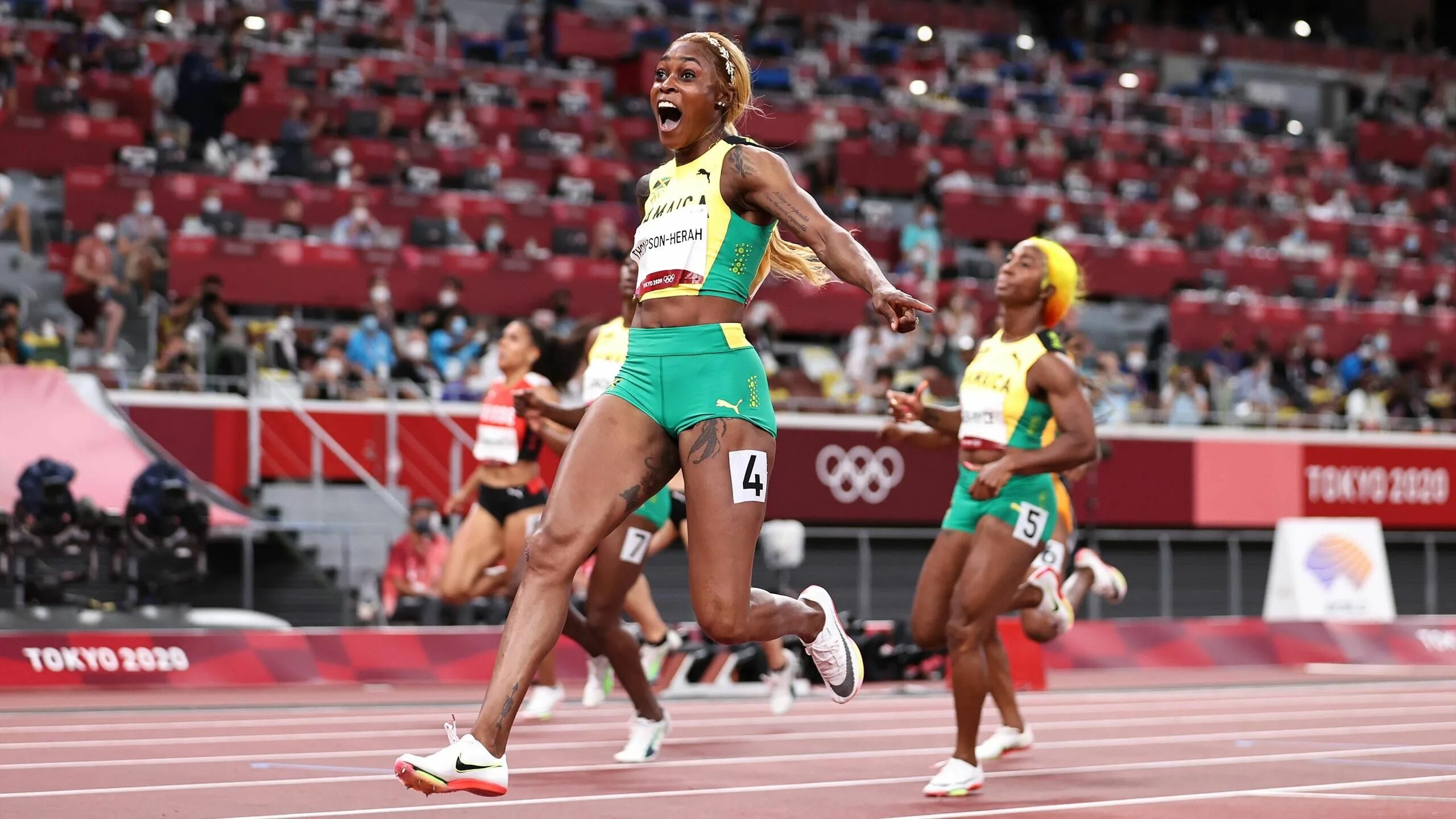 Каскад ул олимпийских рекордов 10 фото Olympia 2021 - Leichtathletik: Thompson-Herah gewinnt 100-m-Finale, Stahl siegt 