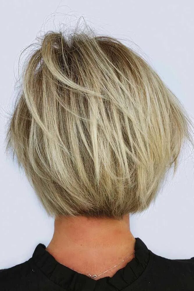 Каскадная боб капля стрижка фото 65 Totally Trendy Layered Bob Hairstyles For 2024 Corte de pelo desflecado, Mejo