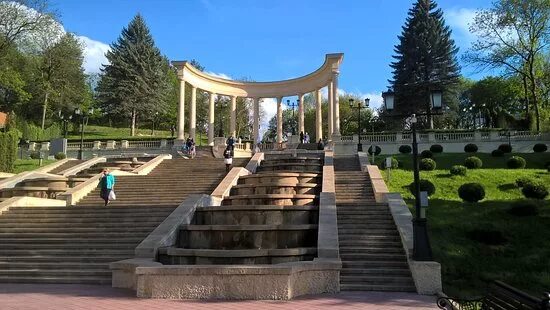 Каскадная лестница кисловодск фото фонтанчик. вид сверху - Picture of Cascade Stairs, Kislovodsk - Tripadvisor