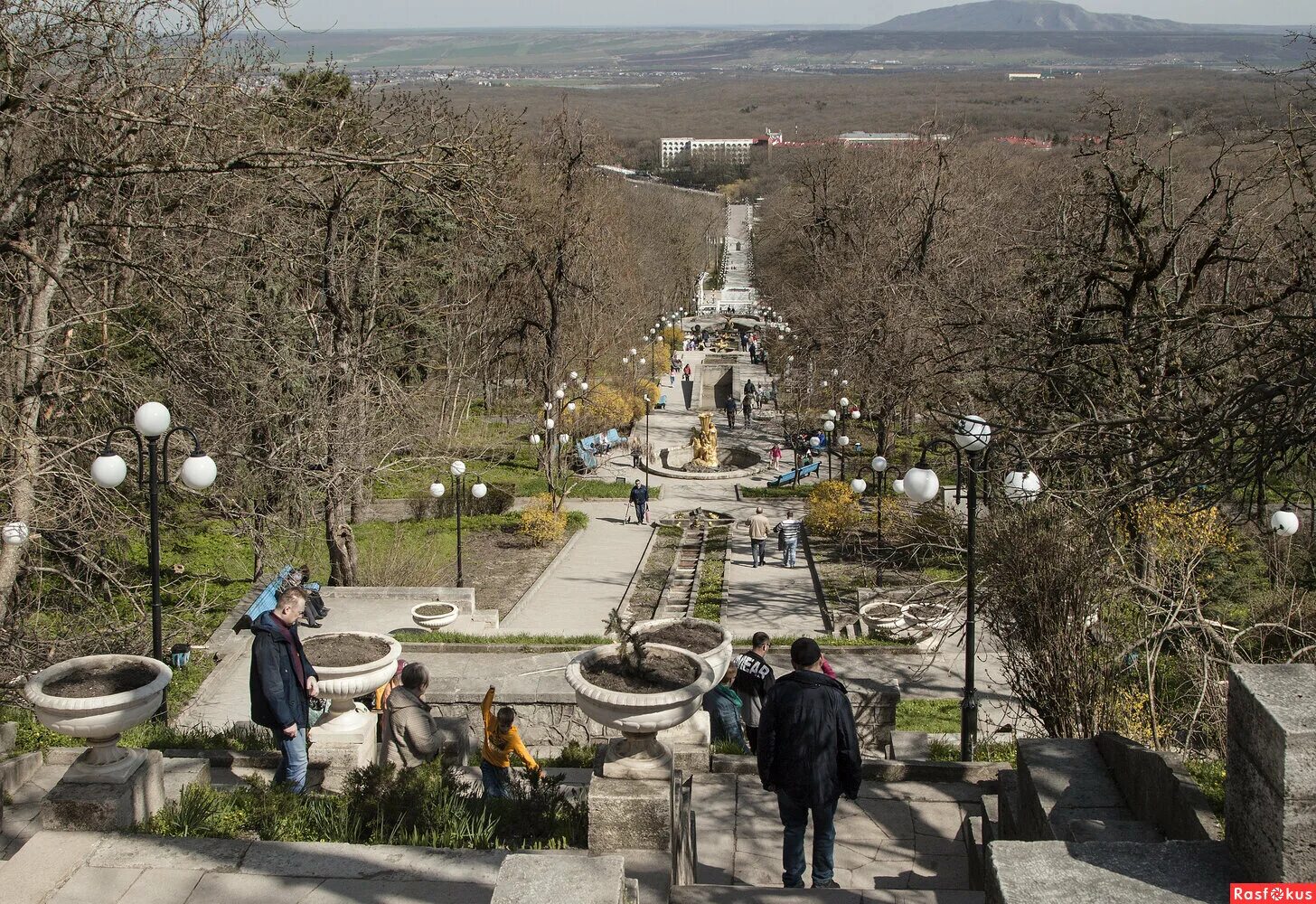 Каскадная лестница железноводск фото Фото: Каскадная лестница. Фотограф путешественник Сергей А.. Путешествия. Фотоса