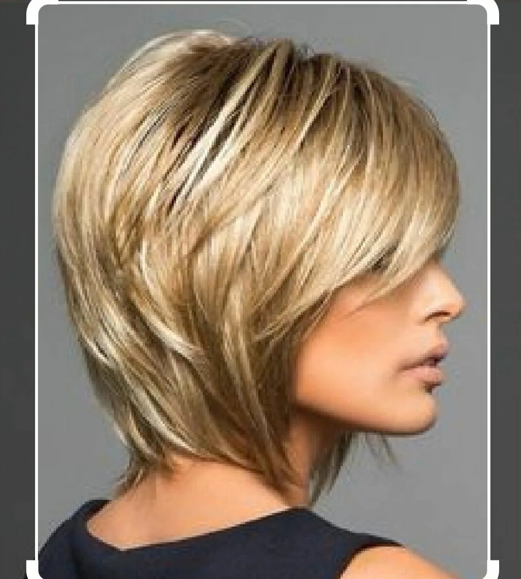 Каскадное боб каре фото Pin by CALEA CERULUI on Pasiuni! Thick hair styles, Short bob hairstyles, Short 