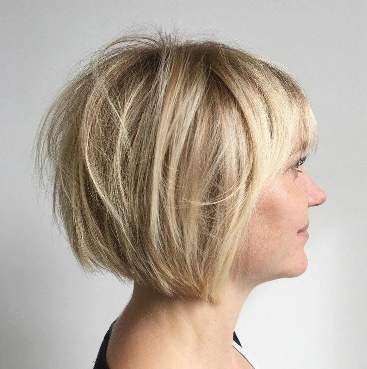 Каскадное боб каре фото Pin on bob hairstyles for fine hair