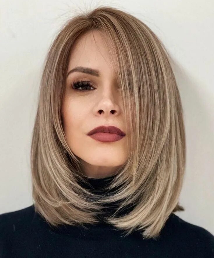 Каскадное каре без челки фото 50 Best Medium-Length Hairstyles for 2024 - Hair Adviser Medium length hair cuts