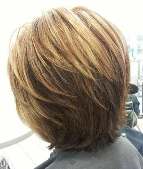 Каскадное каре фото спереди и сзади 30+ Layered Bobs 2015 - 2016 Bob-Hairstyle.Com Short hair styles, Hair styles 20