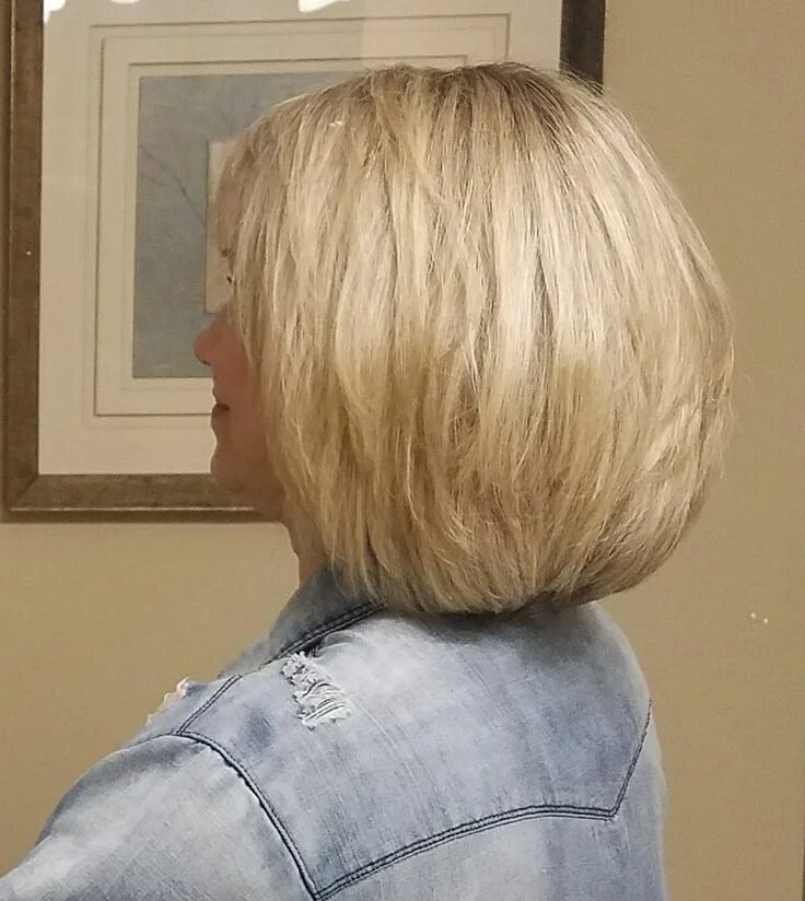 Каскадное каре фото вид сзади Pin on Inverted bob