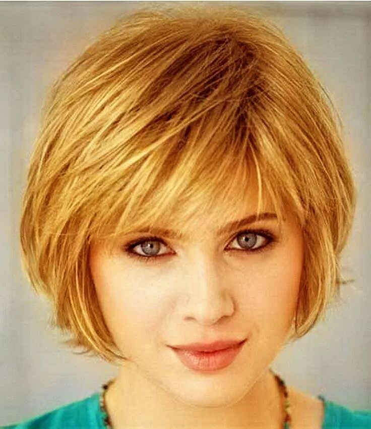 Каскадное каре с короткой челкой фото Fine Hairstyles : Fashionable And Wonderful Short Hairstyles For Fine Hair And O