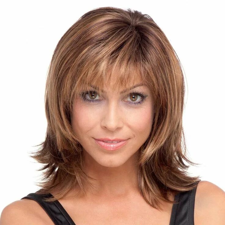 Каскадные стрижки на средние волосы для женщин Casino Mono Part wig Hairpower Collection Ellen Wille Frisuren, Coole frisuren, 