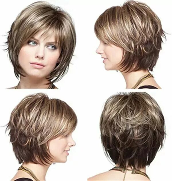 Каскадный боб фото Cortes de pelo, Estilos de cabello corto, Estilo de pelo corto Короткие стрижки,