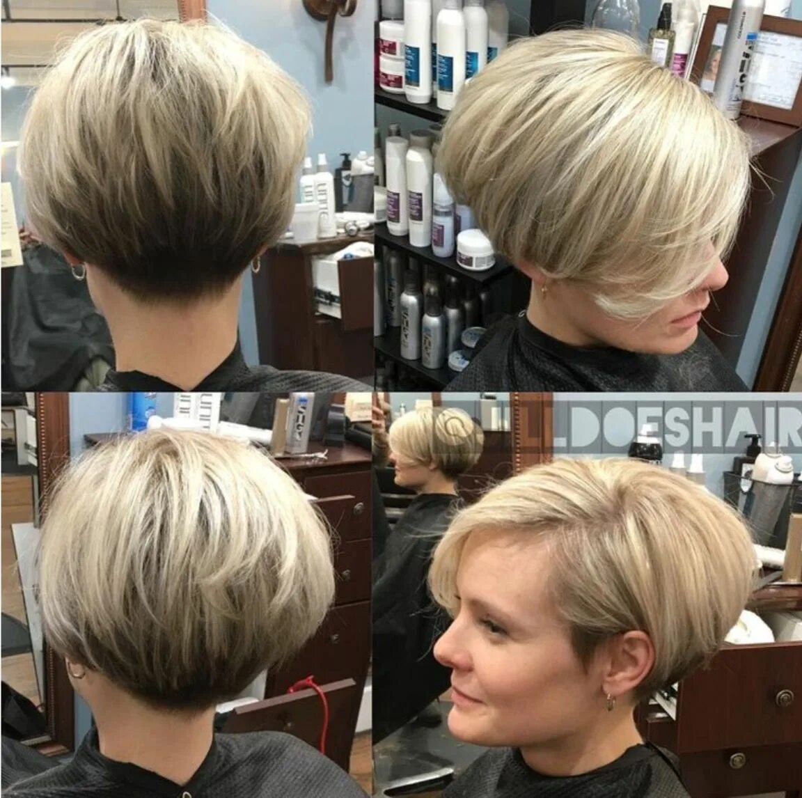 Каскадный боб стрижка на короткие волосы фото Пин на доске Short Hair Короткие стрижки, Прически, Стрижка