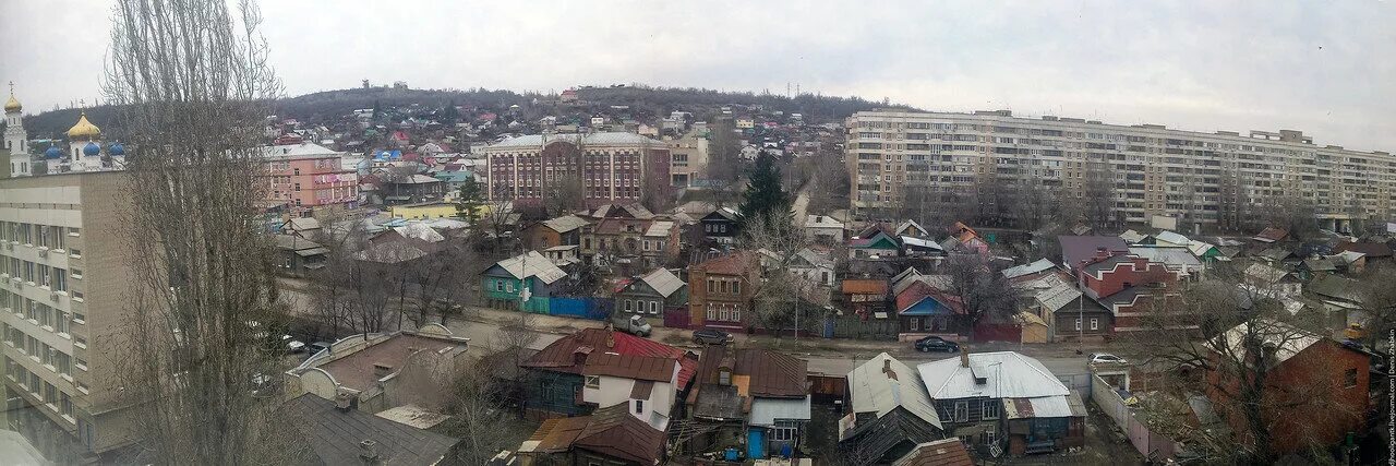 Каспий саратов улица глебучев овраг фото Панорама Саратова из окон 9 горбольницы - Блог Дениса Жабкина - LiveJournal