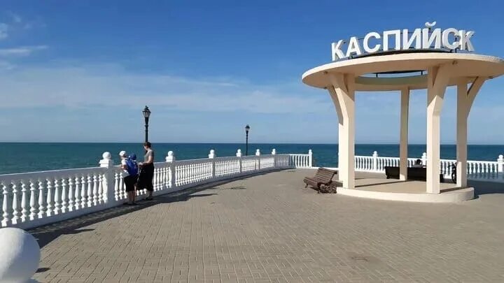 Каспийск фото города достопримечательности Набережная Каспийска 2023 TIME ВКонтакте