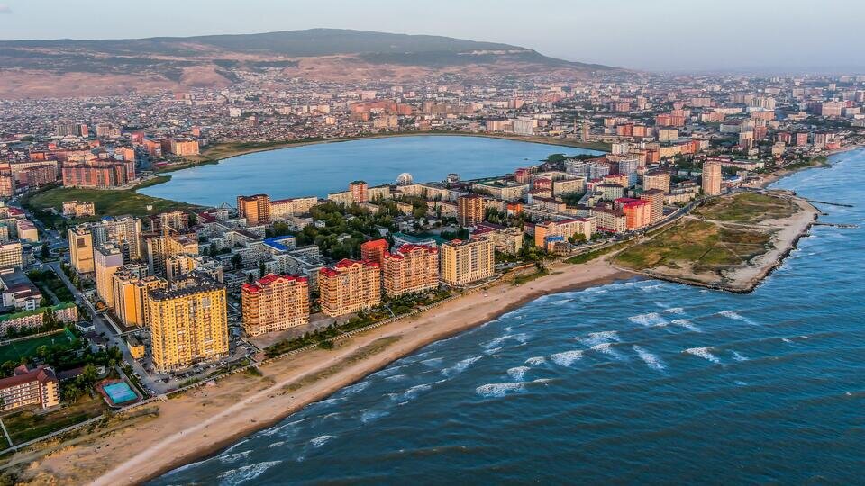 Каспийское море в дагестане фото Каспийский аналог Сочи: каким может стать морской курорт в Дагестане РЕН ТВ Дзен