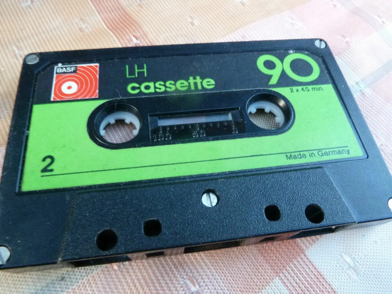 Кассеты 90 х годов фото Rare Vintage BASF LH 90 Cassette Tape About 1975 - Other Vintage Electronics