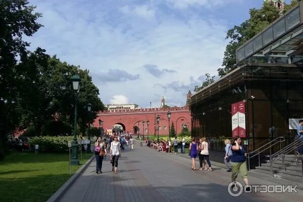 Кассы кремля фото Отзыв о Александровский сад (Россия, Москва) не перестает удивлять и радовать но