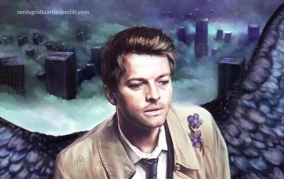 Кастиэль клуб романтики фото Castiel before his descent to the Underworld by zerda-vulpes Supernatural, Casti