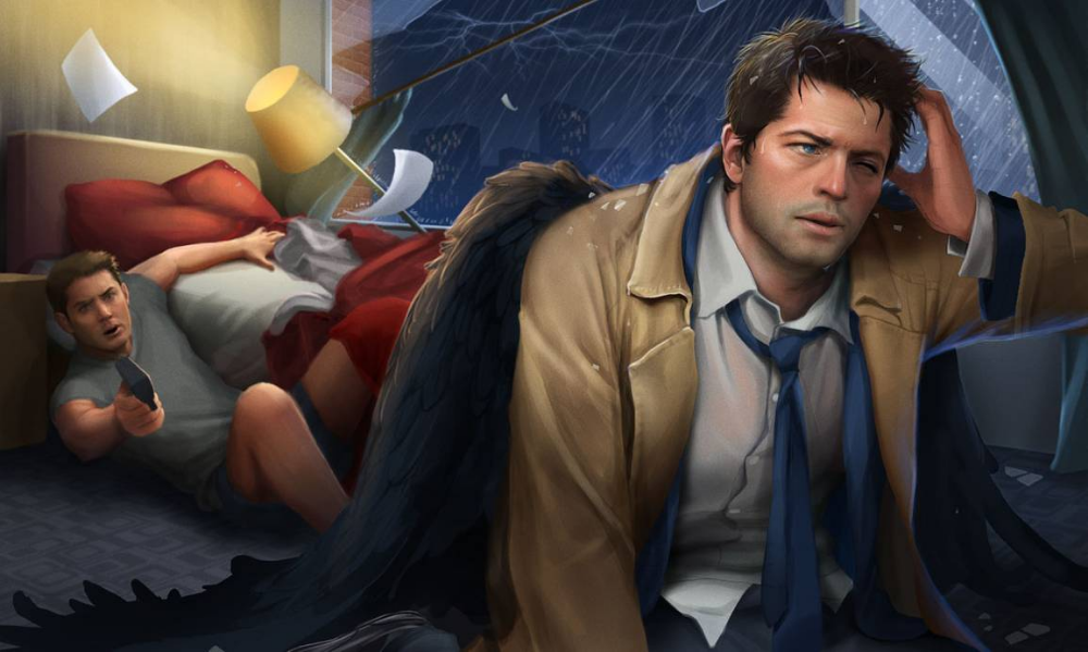 Кастиэль клуб романтики фото Crash Into Me by NaSyu on DeviantArt Supernatural destiel, Supernatural comic, C