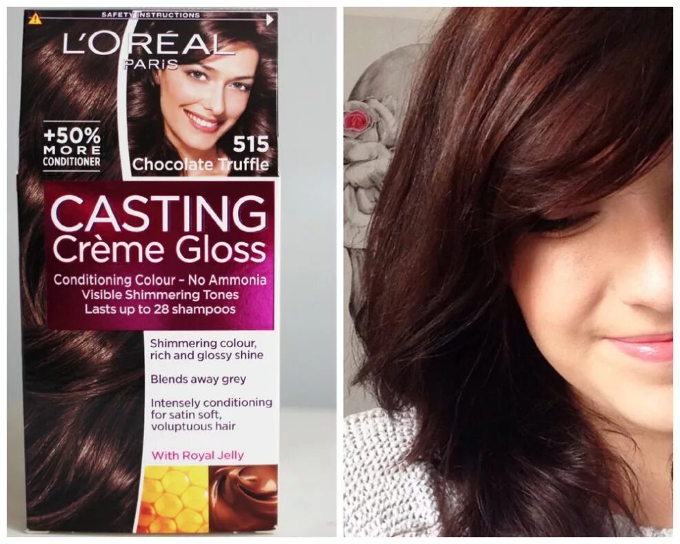 Кастинг краска шоколад фото The Review: L'Oreal Casting Creme Gloss Loreal hair color, Loreal hair color cha