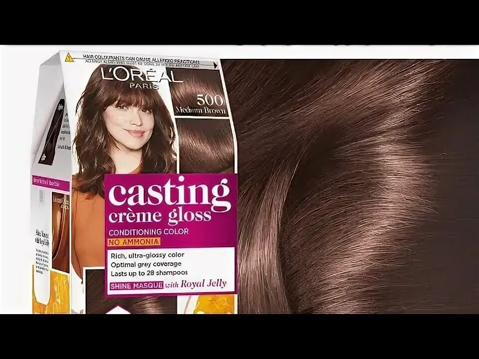 Кастинг крем глосс отзывы фото Loreal Paris Casting Cream Gloss Hair Colour No Ammonia Dark Brown Shade No 199 