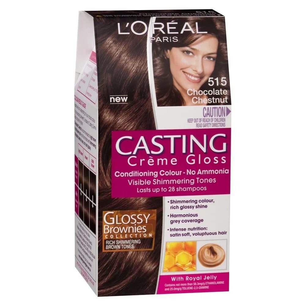 Кастинг шоколад фото отзывы L'Oreal Casting Creme Gloss 515 Chocolate Cookie