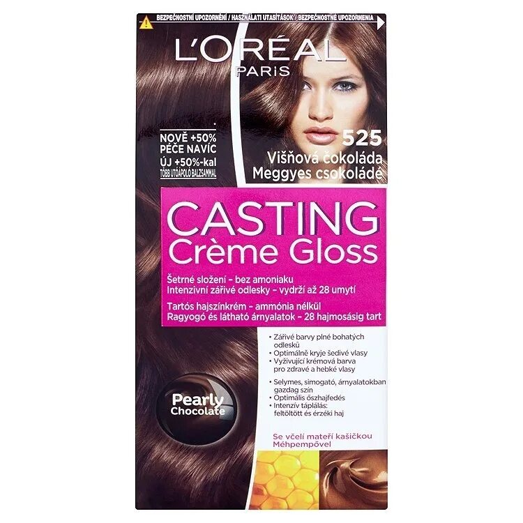 Кастинг шоколад фото отзывы L'Oréal Paris Casting Crème Gloss Višňová čokoláda 525 ZUZI.cz - vaše drogerie