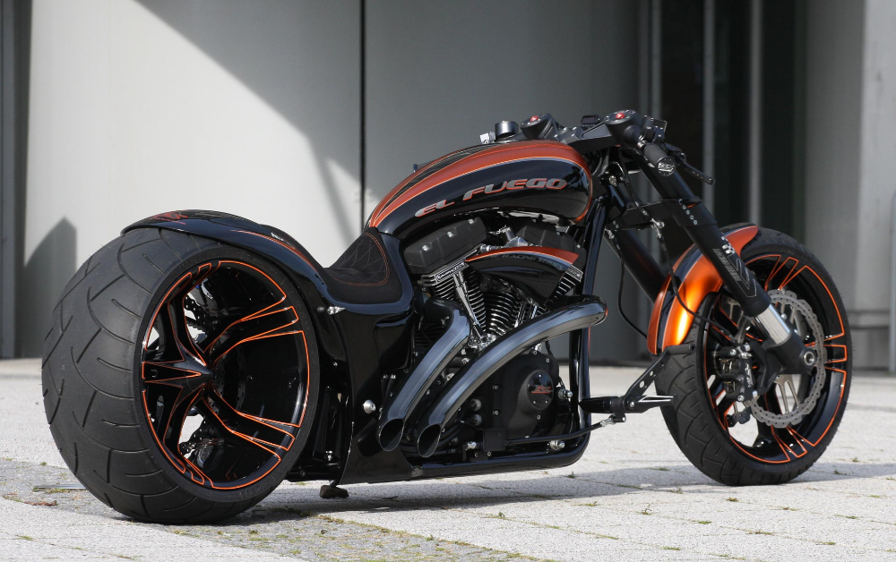 Кастомные мотоциклы фото Thunderbike El Fuego * Custombike & Harley-Davidson Gallery Getunte motorräder, 