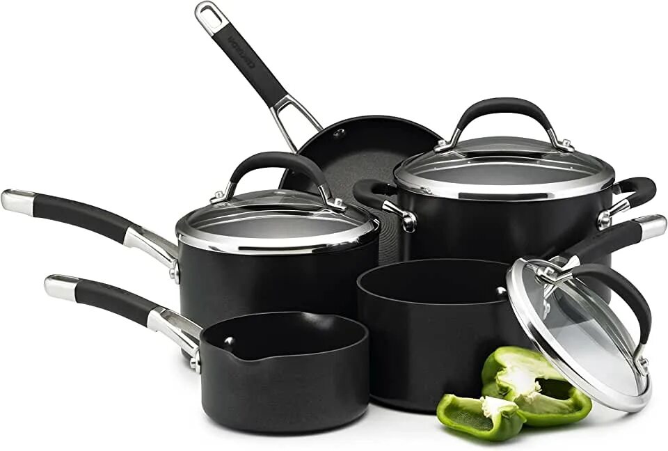 Кастрюли сковородки фото Amazon.com: Kitchen Cookware Sets - Circulon / Kitchen Cookware Sets / Kitchen C