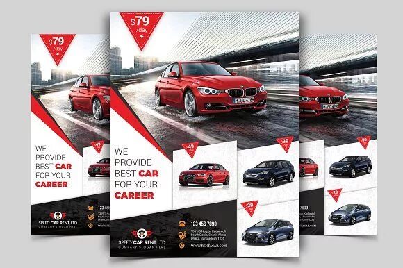 Каталог автомобиль фото Rent A Car Flyer Template Vol-04 Car advertising design, Flyer template, Catalog