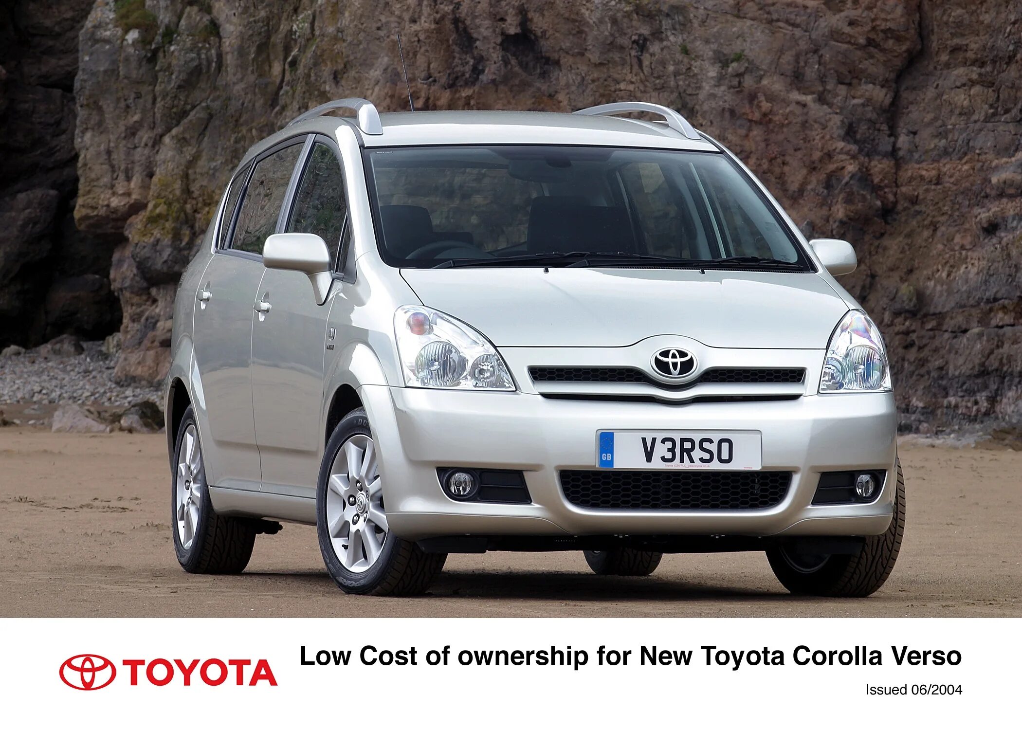 Каталог автомобилей тойота с фото Low Cost Of Ownership For New Toyota Corolla Verso - Toyota Media Site