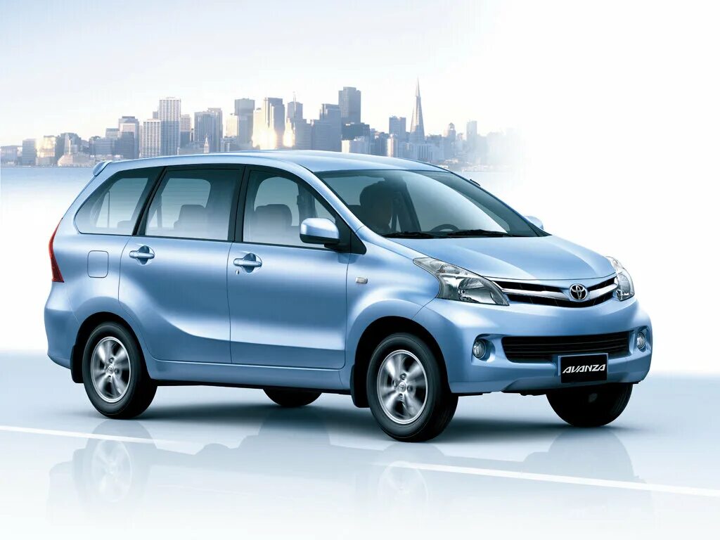 Каталог автомобилей тойота с фото Toyota Avanza 2011, 2012, 2013, 2014, 2015, минивэн, 2 поколение, F650 техническ